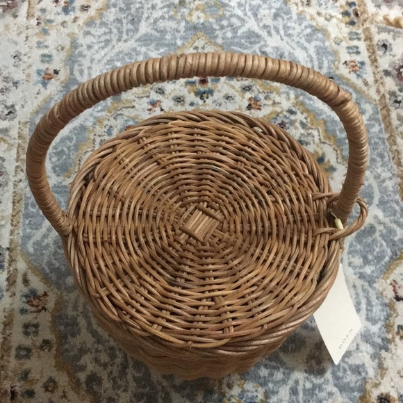 Last One! NWT DÔEN Tasket Basket - Natural - Picture 4 of 8